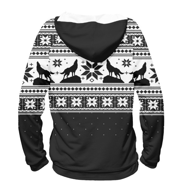 Женское худи с изображением BERZLOY цвета Белый