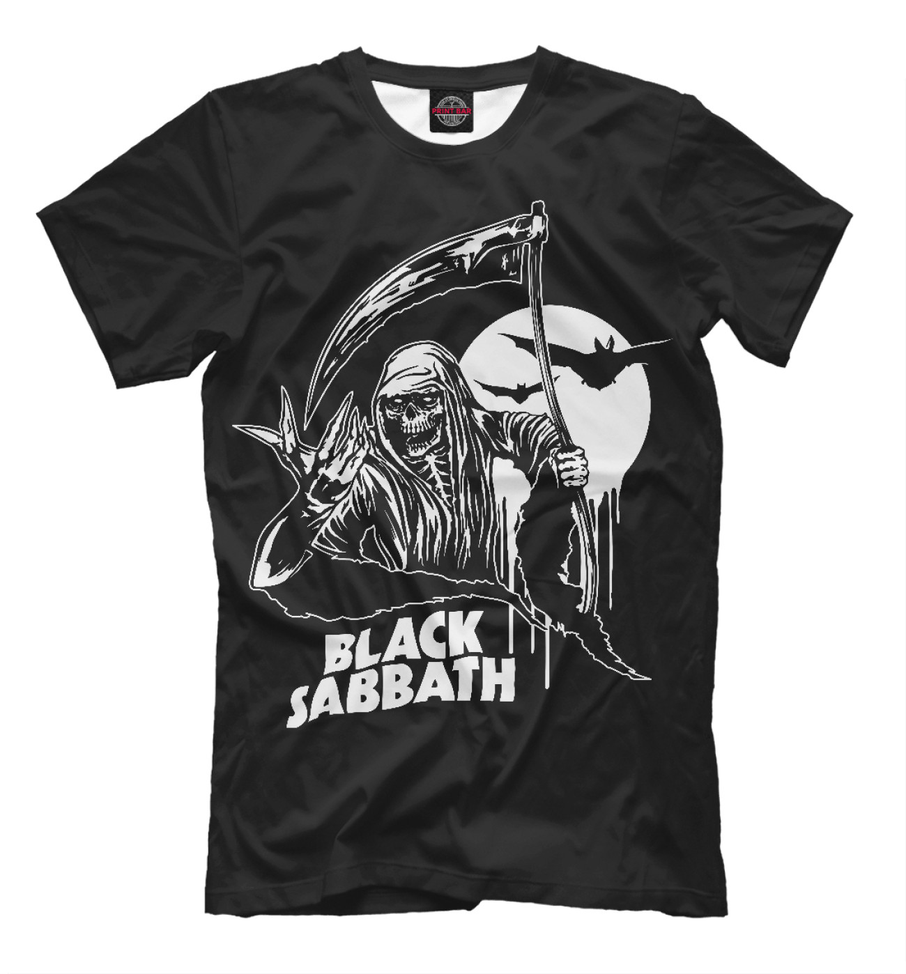 Мужская Футболка Black Sabbath, артикул: BSB-313496-fut-2