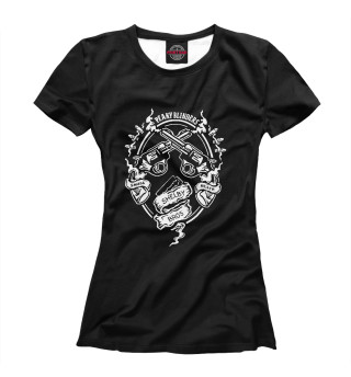 Женская футболка Острые козырьки