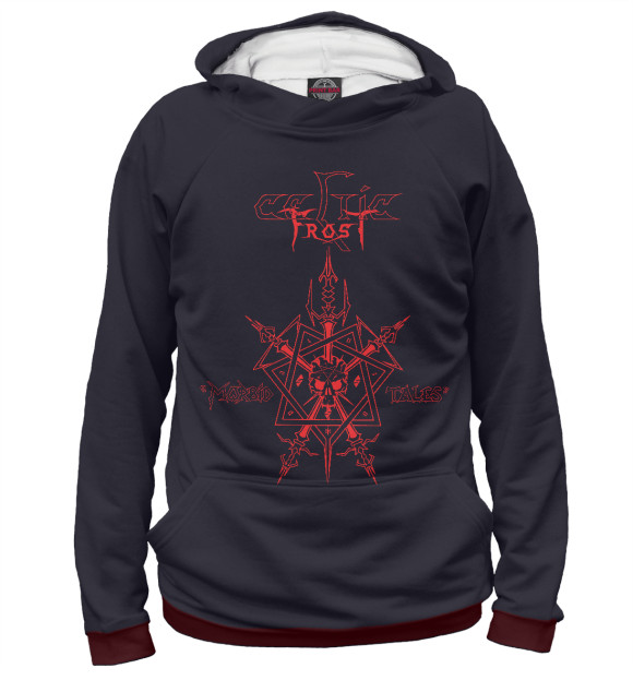 Женское худи с изображением Celtic Frost цвета Белый