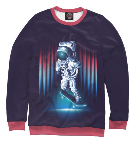 

Свитшоты Print Bar, Белый, Space Skater