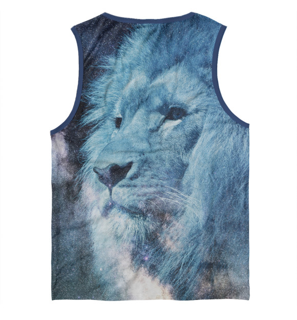 Майка для мальчика с изображением Lion цвета Белый
