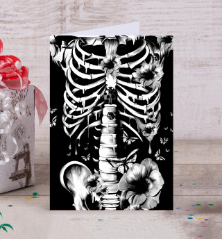 Floral Skeleton