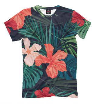 Мужская футболка Tropical island
