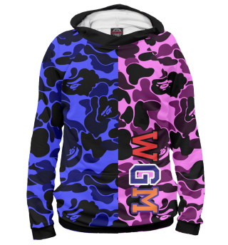 Худи для девочки Bape Camouflage