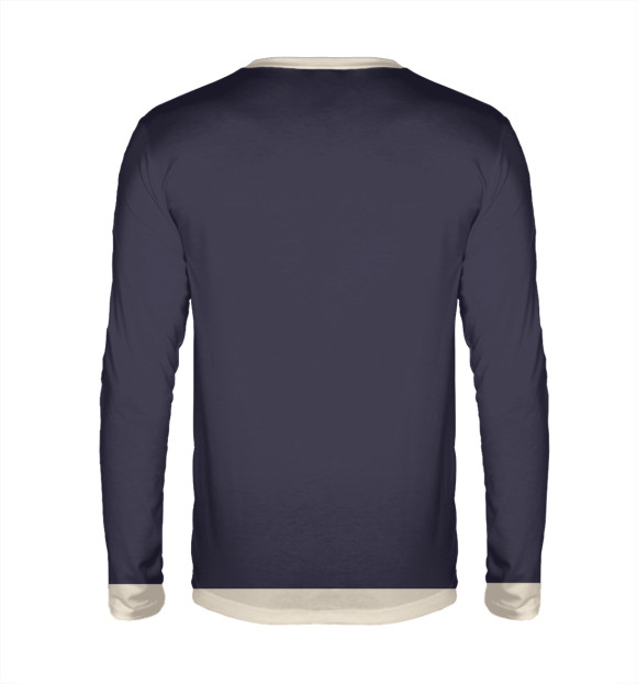 Мужской лонгслив с изображением Life is better when you ride цвета Белый