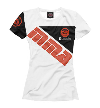 Женская футболка Россия ММА
