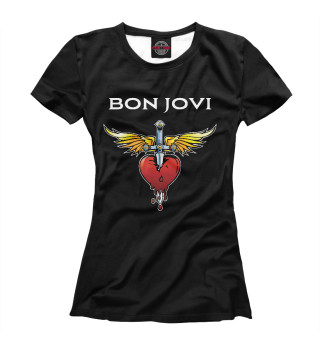 Футболка для девочек Bon Jovi