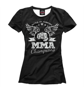 Женская футболка MMA Champions