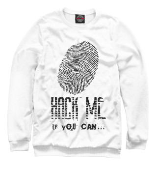 Женский свитшот Hack me