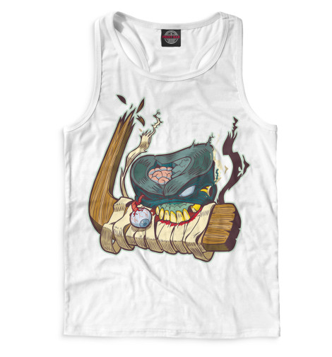 

Майки борцовки Print Bar, Белый, Шайба