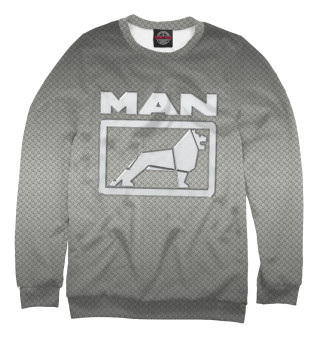 Свитшот для девочек MAN (рифленая сталь)