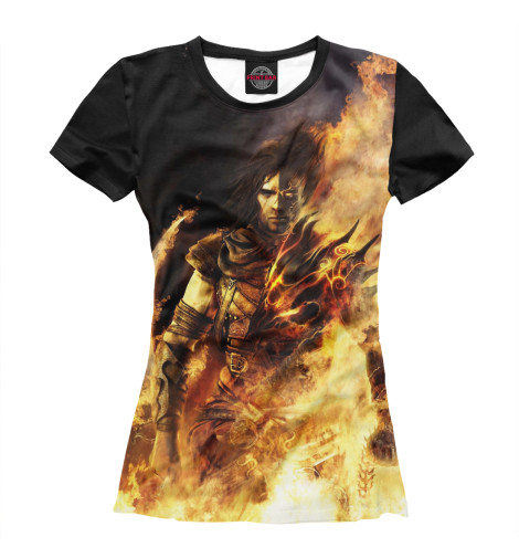 

Футболки Print Bar, Белый, Prince of Persia: The Two Thrones