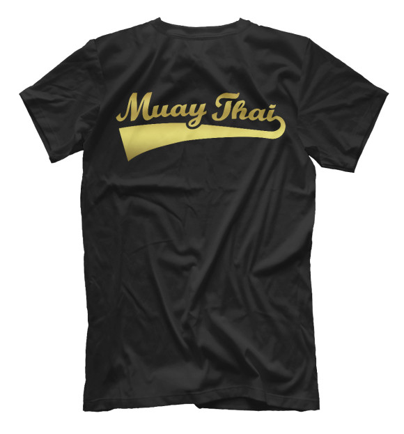 Футболка для мальчиков с изображением Muay Thai цвета Белый
