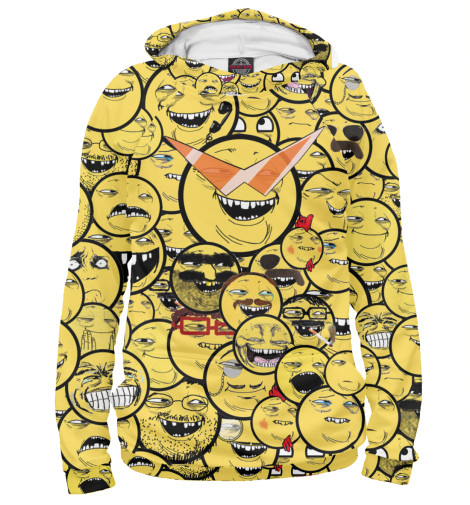 

Худи Print Bar, Белый, Колобки