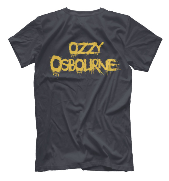 Мужская футболка с изображением Ozzy Osbourne цвета Белый