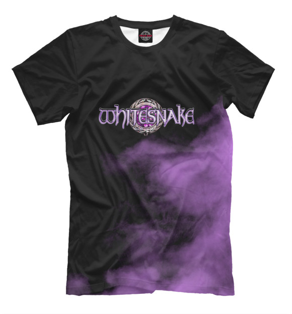 Футболка для мальчиков с изображением Whitesnake цвета Белый
