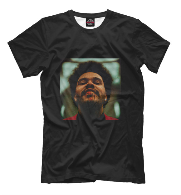 Мужская футболка с изображением The Weeknd After Hours цвета Белый