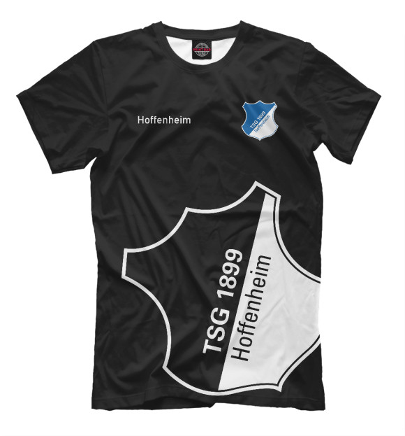 Мужская футболка с изображением Hoffenheim цвета Белый