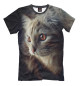 Мужская футболка Классный кот