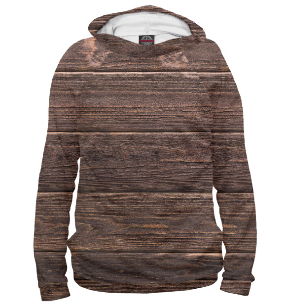 Мужское худи с изображением Дерево цвета Белый