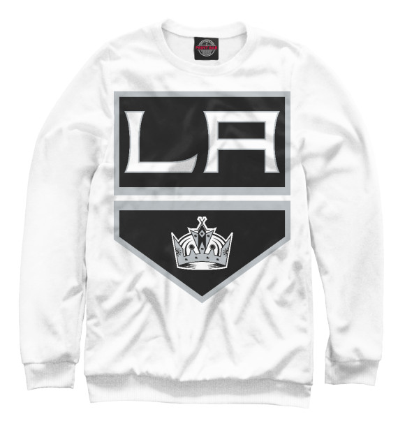 Свитшот для мальчиков с изображением Los Angeles Kings цвета Белый