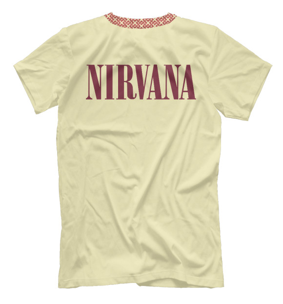Мужская футболка с изображением Nirvana (In Utero) цвета Белый