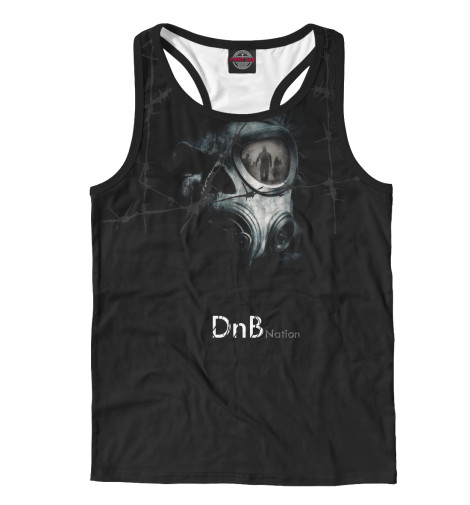 

Майки борцовки Print Bar, Белый, DnB Nation