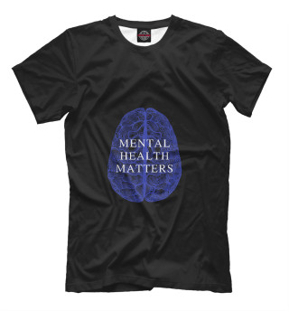 Мужская футболка Mental health matters