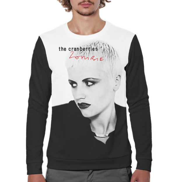 Мужской свитшот с изображением The Cranberries цвета Белый