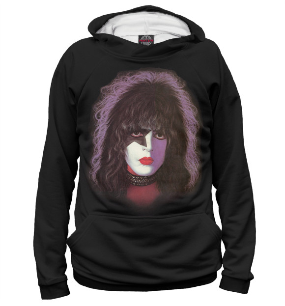 Женское худи с изображением Paul Stanley цвета Белый