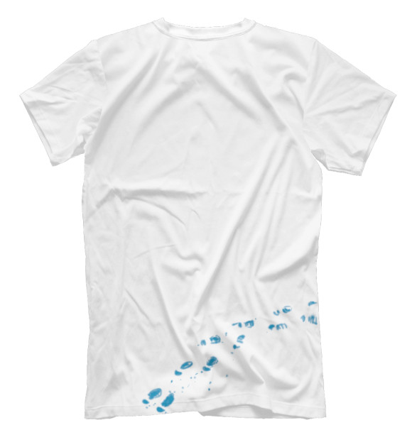 Мужская футболка с изображением Муми-Пасха цвета Белый