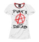 Футболка для девочек Punks not dead