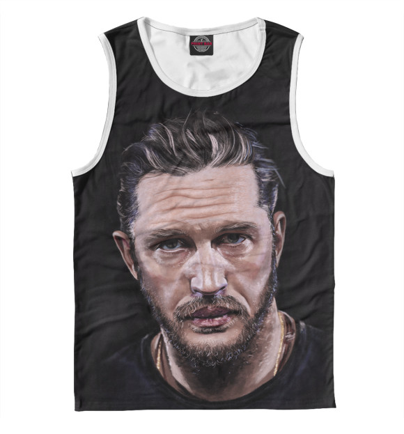 Майка для мальчика с изображением Том Харди цвета Белый