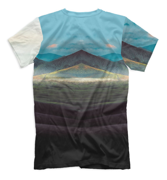 Мужская футболка с изображением Lamborghini Huracan цвета Белый