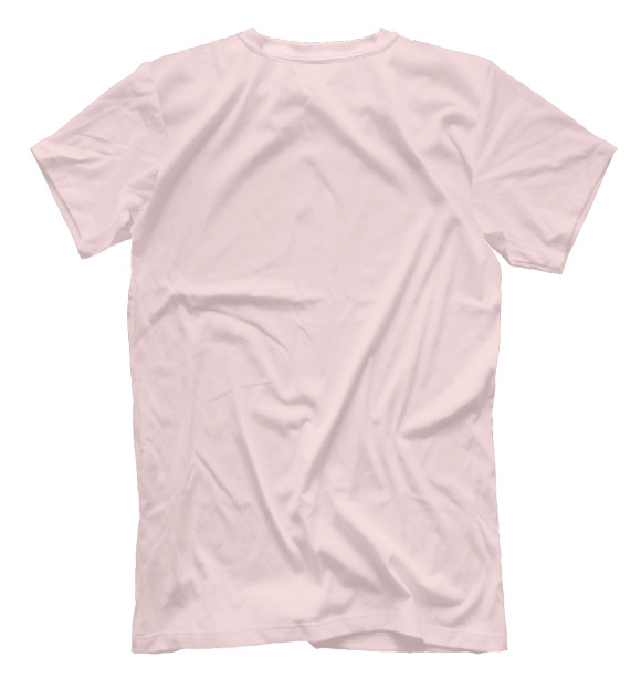 Мужская футболка с изображением Pink hentai.. цвета Белый
