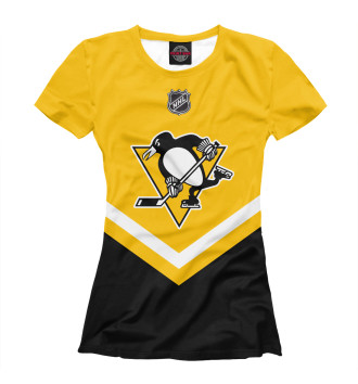 Женская Футболка Pittsburgh Penguins