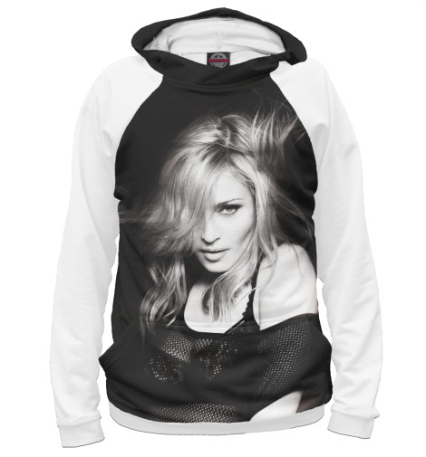 

Худи Print Bar, Белый, Мадонна