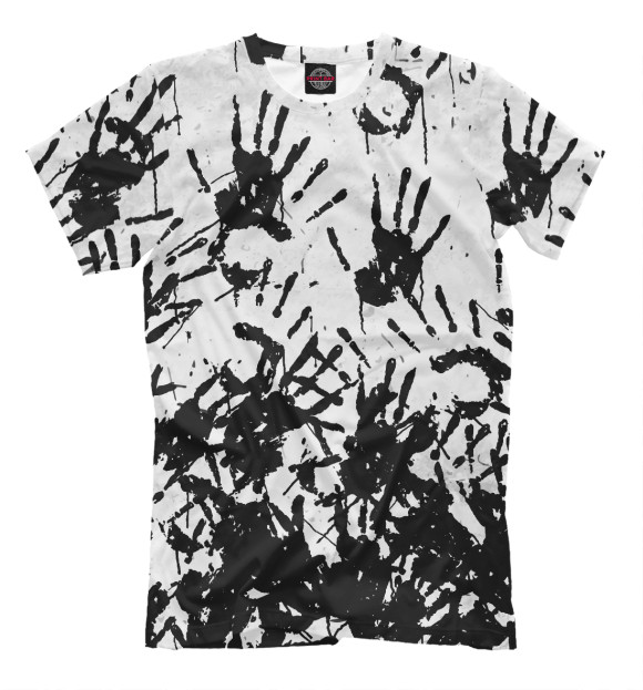 Мужская футболка с изображением Death Stranding цвета Белый