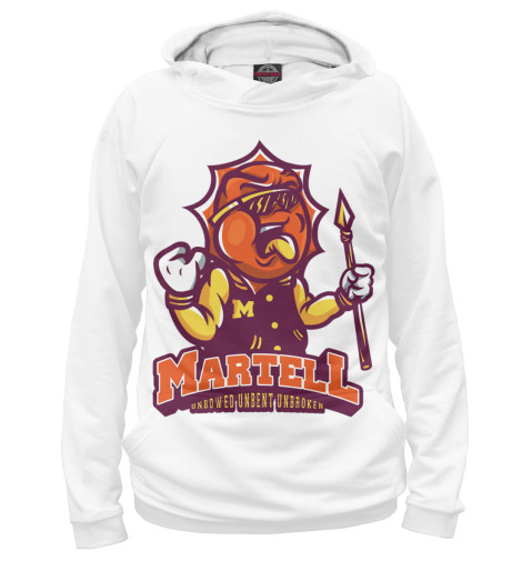 

Худи Print Bar, Белый, Дом Мартеллов