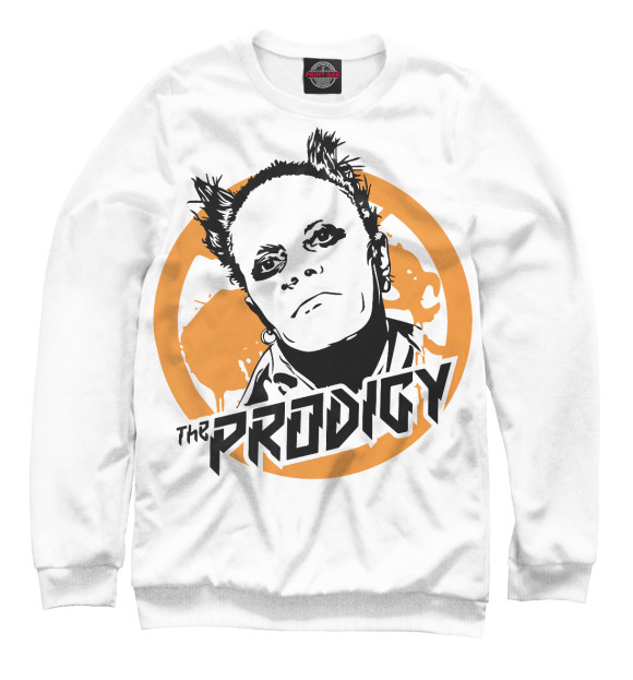 Свитшот для мальчиков с изображением KeithFlint цвета Белый