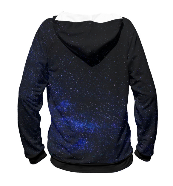 Мужское худи с изображением Украшаю этот мир с 1974 цвета Белый