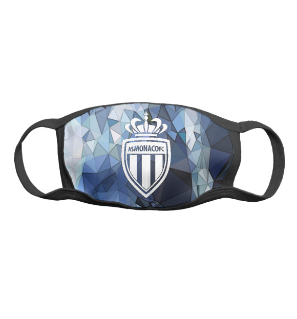 Маска тканевая с изображением Монако Клуб цвета Белый