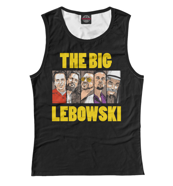 Майка для девочки с изображением The Big Lebowski цвета Белый