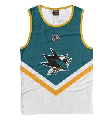 

Майки Print Bar, Белый, San Jose Sharks