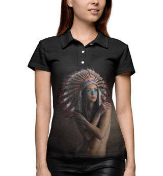 Девочка-индеец