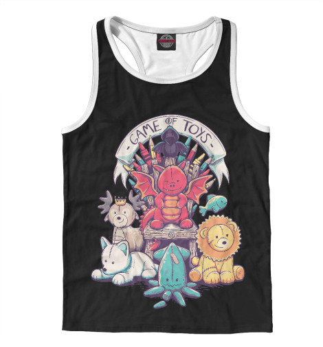 

Майки борцовки Print Bar, Белый, Game of Toys