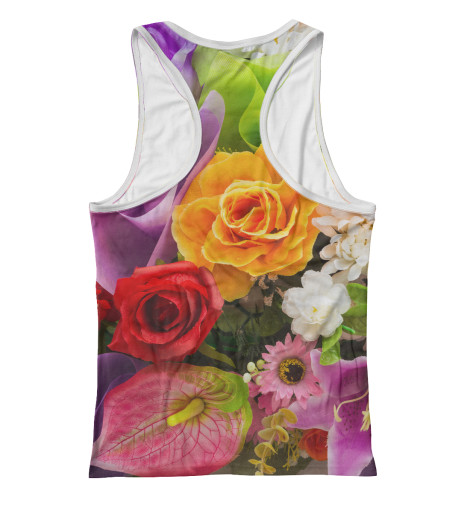 

Майки борцовки Print Bar, Белый, Цветы