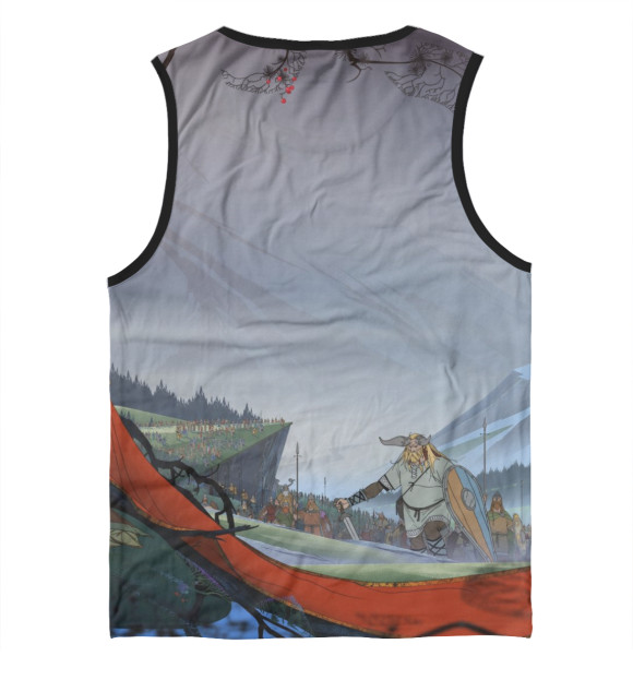 Майка для мальчика с изображением The Banner Saga цвета Белый