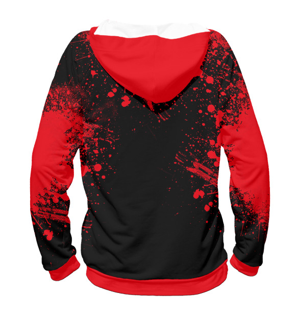 Женское худи с изображением Keep Calm & Kill Zombies цвета Белый